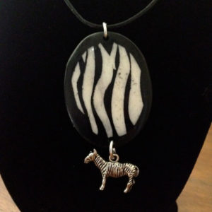 Large Zebra Necklace